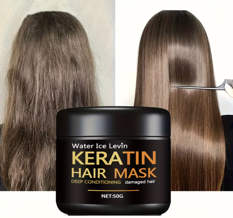 Glow by H&J Keratin Hair Mask – Deep Conditioning Treatment for Damaged Hair