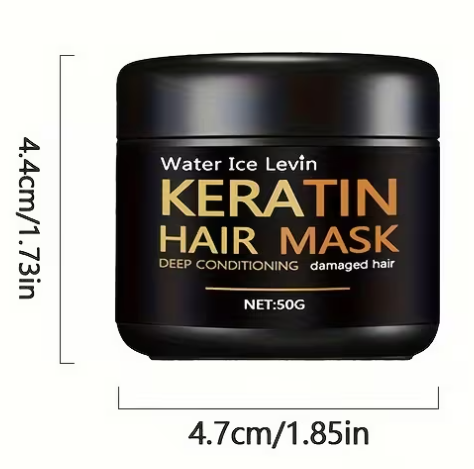 Glow by H&J Keratin Hair Mask – Deep Conditioning Treatment for Damaged Hair