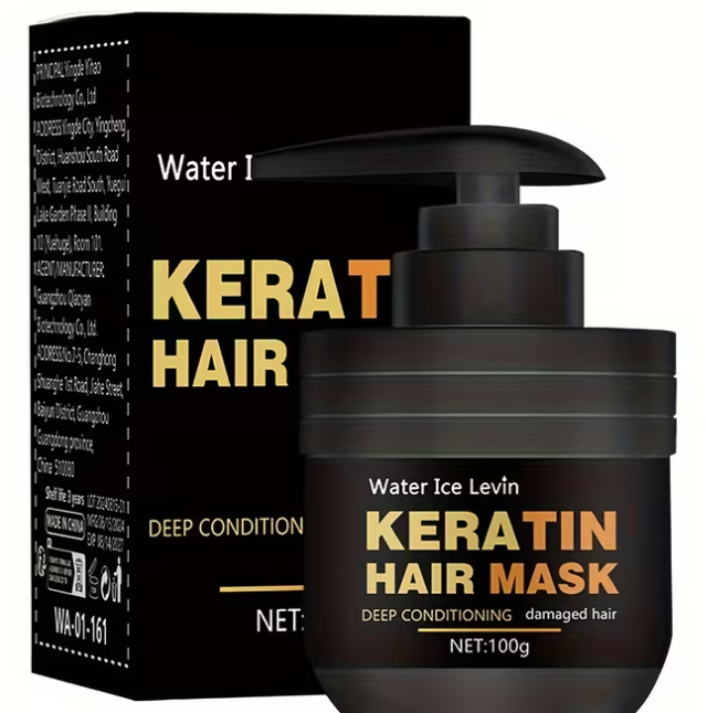 Glow by H&J Keratin Hair Mask – Deep Conditioning Treatment for Damaged Hair