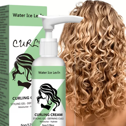 Glow by H&J Curling Cream – Curl Defining Styling Gel