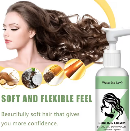 Glow by H&J Curling Cream – Curl Defining Styling Gel