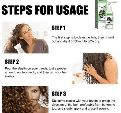 Glow by H&J Curling Cream – Curl Defining Styling Gel