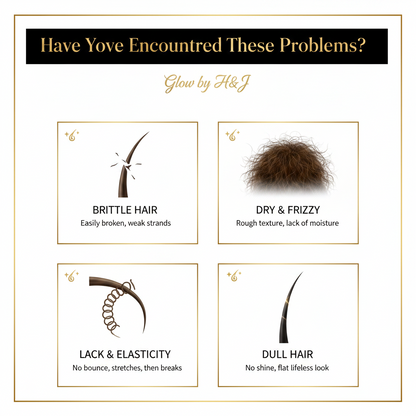 Glow by H&J Keratin Hair Mask – Deep Conditioning Treatment for Damaged Hair